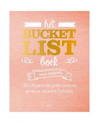 Het bucketlistboek voor koppels
