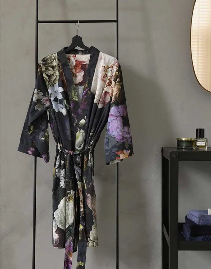 Kimono dames Essenza Fleur nightblue